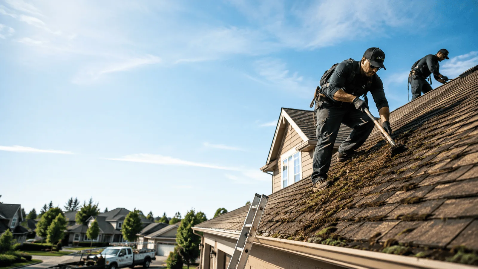 Roof Moss Removal in Salem, OH near me